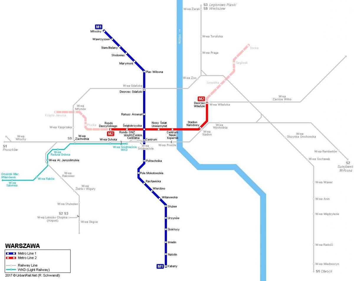 metro peta Warsawa polandia